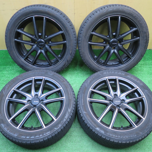 バリ溝！23年！キレイ！9.5分★スタッドレス 205/50R17 ブリヂストン ブリザック VRX3 ECO FORME エコフォルム 17インチ PCD100/4H★5102805NJス