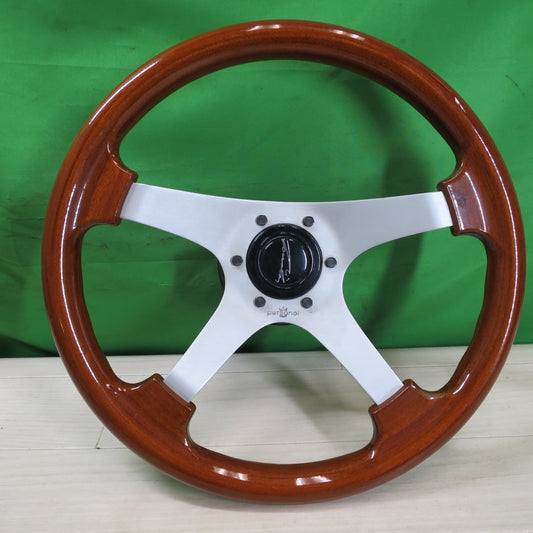 [送料無料] ☆Personal ウッド ステアリング ハンドル 9-79 パーソナル カー パーツ ヴィンテージ 現状品☆