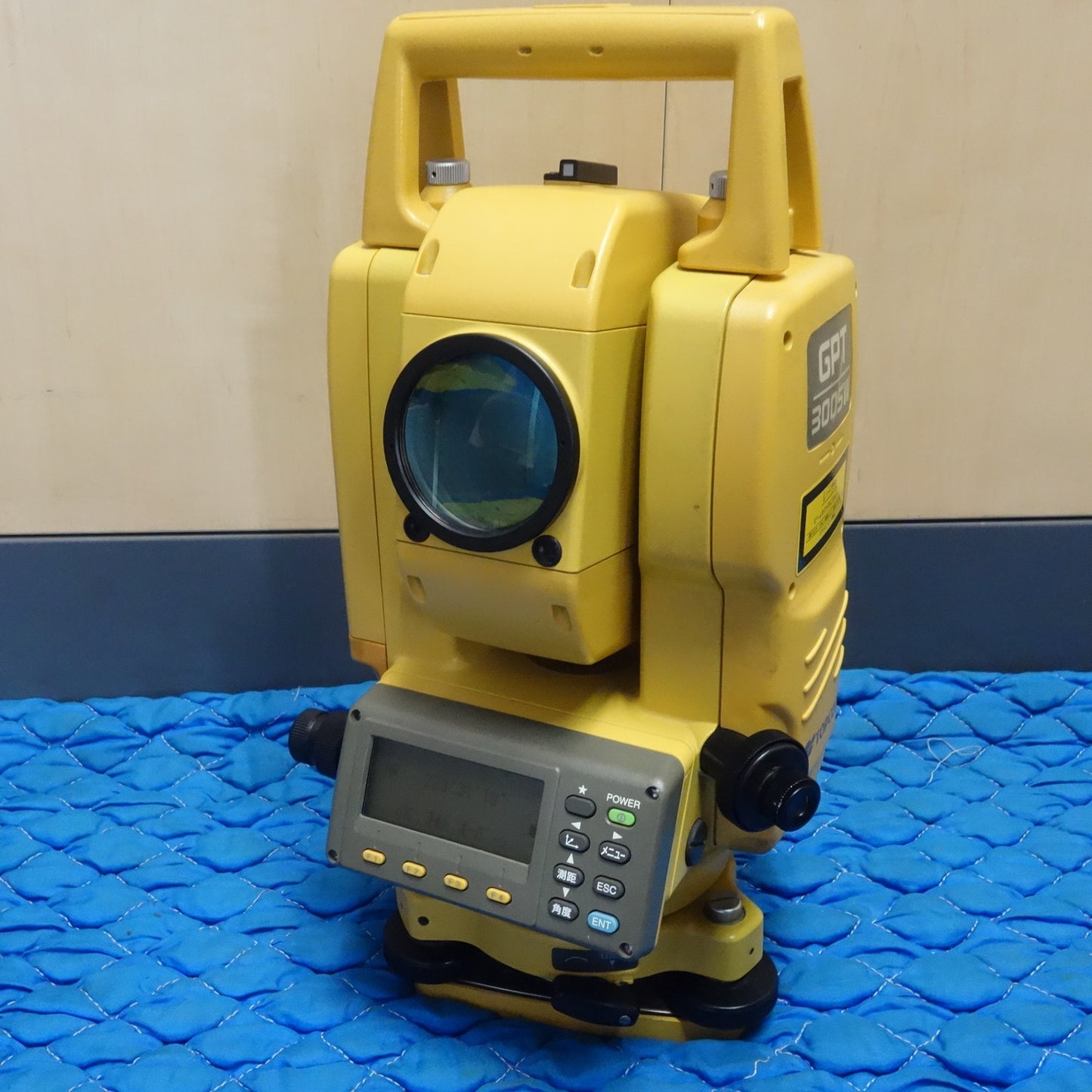 [送料無料] ☆トプコン パルス トータル ステーション 測量器 GPT-3005W BT-52QA ケース付き TOPCON 現状品☆
