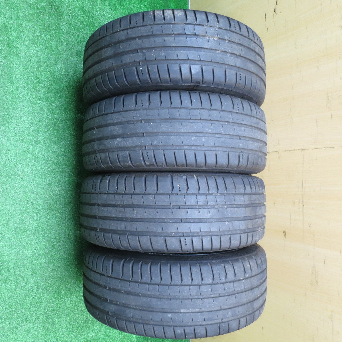 4本価格！24年★LEHRMEISTER RACING LRF-S9 205/45R17 ミシュラン パイロットスポーツ5 レアマイスター 17インチ PCD114.3/5H★5101608NJノ