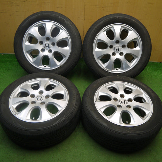 バリ溝！キレイ！9分★ホンダ アコード 純正 205/55R16 ブリヂストン レグノ GR-X2 16インチ PCD114.3/5H★6041005Hノ