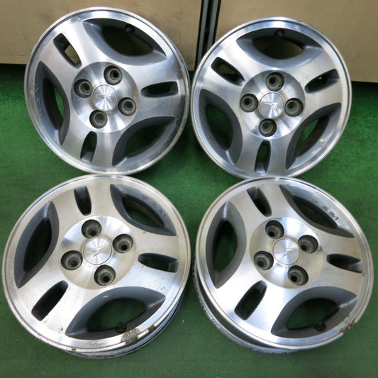 4本価格★ダイハツ ムーヴ 純正 ホイール 13インチ 13×4.50B PCD100/4H★4080706SYホ