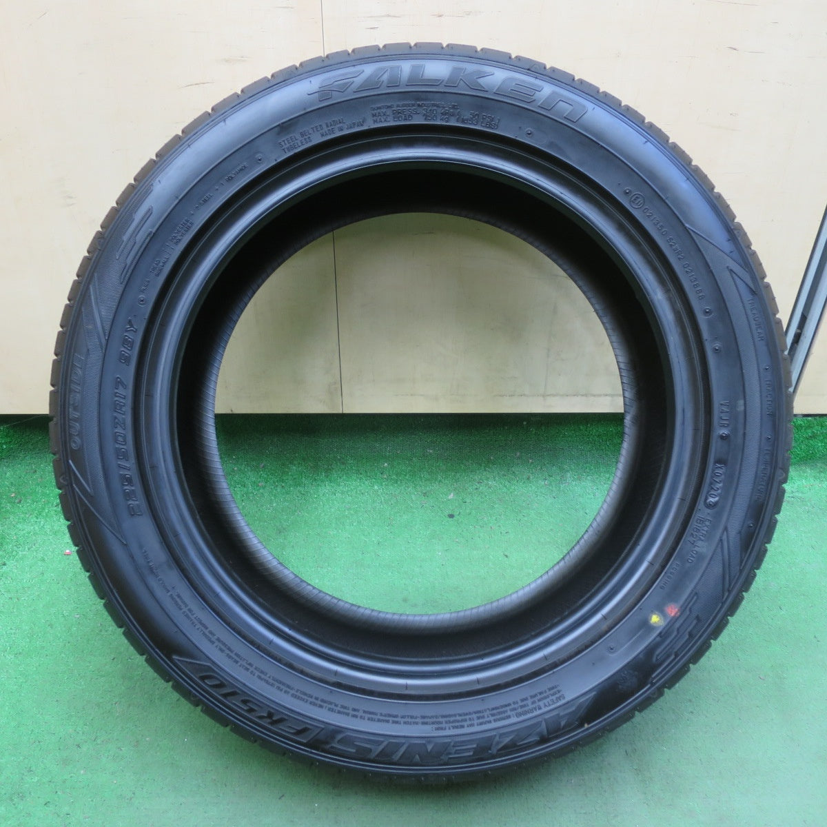 未使用！1本★225/50R17 ファルケン アゼニス FK510 タイヤ 17インチ BMW 3シリーズ レクサス GS ベンツ アウディ 等★5073103イノタ