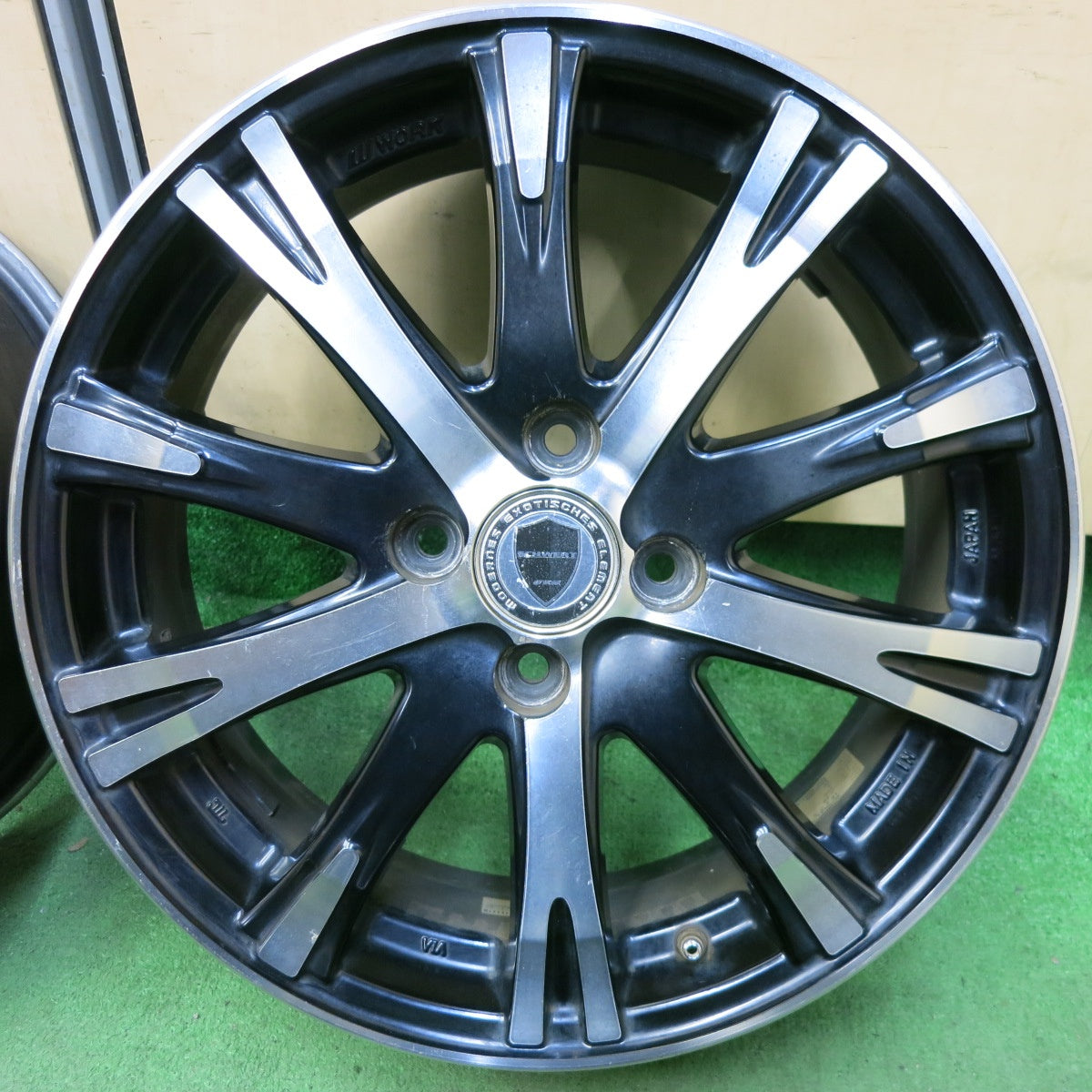 4本価格★WORK SCHWERT SC4 16インチ ホイール 16×5.5JJ ワーク シュバート PCD100/4H★5061907SYホ