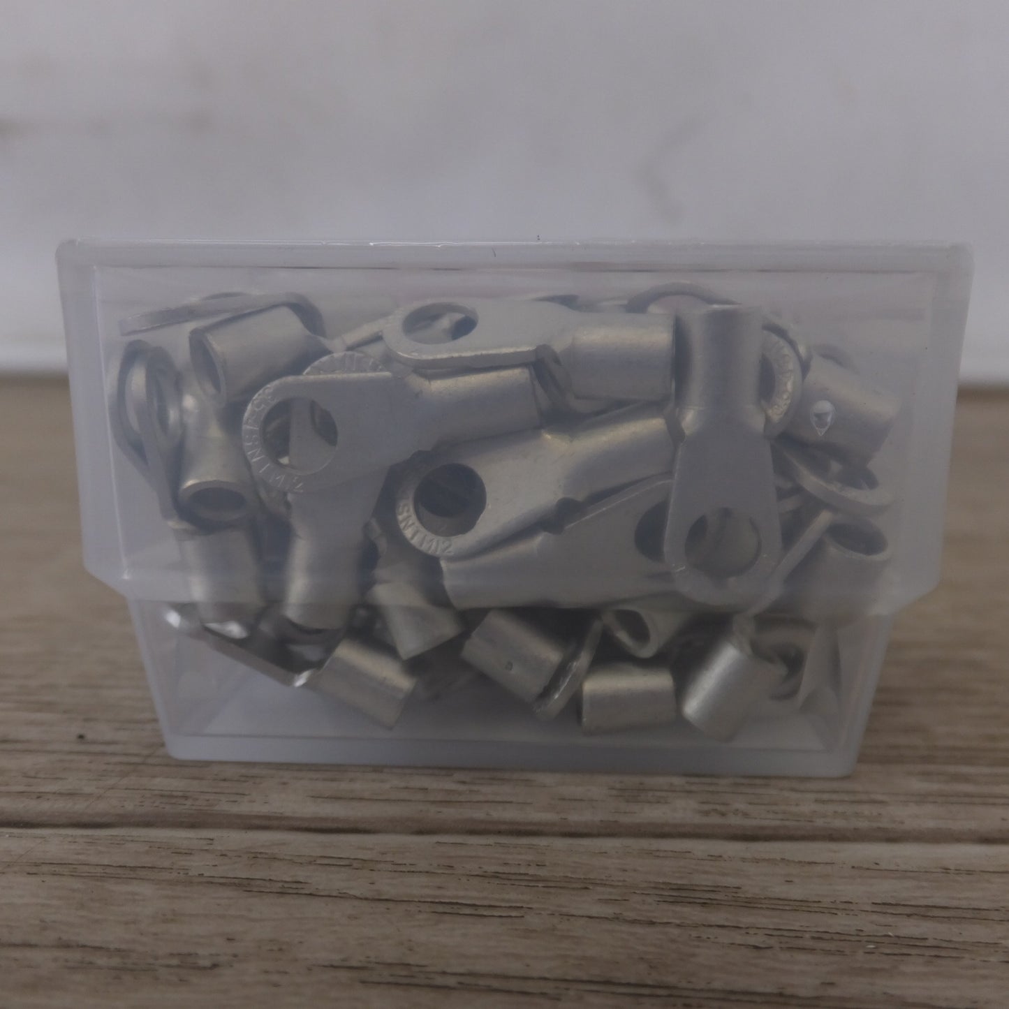 未使用★ニチフ NICHIFU 銅線用 裸圧着端子 丸形 R3.5-4S 100pcs×10 1箱★ [送料無料]