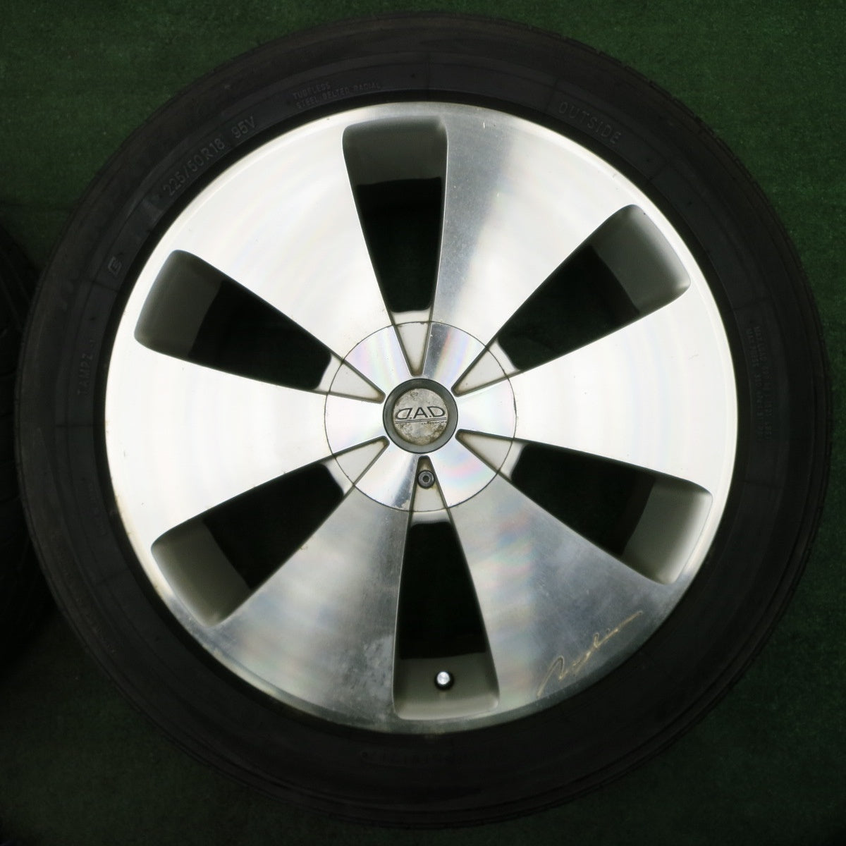 *送料無料* 4本価格★D.A.D GARSON ZUENGLEIN 225/50R18 トーヨー トランパス MPZ DAD ギャルソン ツェンレイン PCD114.3/4H 5H★4031808NJス
