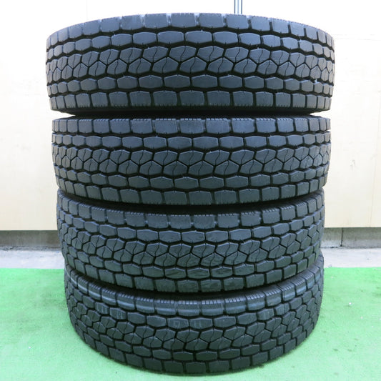 [送料無料] ほぼ未使用！新車外し！21年★トラック タイヤ 225/80R17.5 123/122L ブリヂストン M800 ミックス オールシーズン 17.5インチ★5031201ナスタ