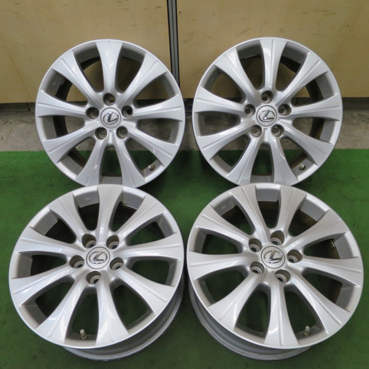 センサー付！キレイ★レクサス GS 純正 ホイール 17インチ 17×7.5J PCD114.3/5H★6052204NGホ