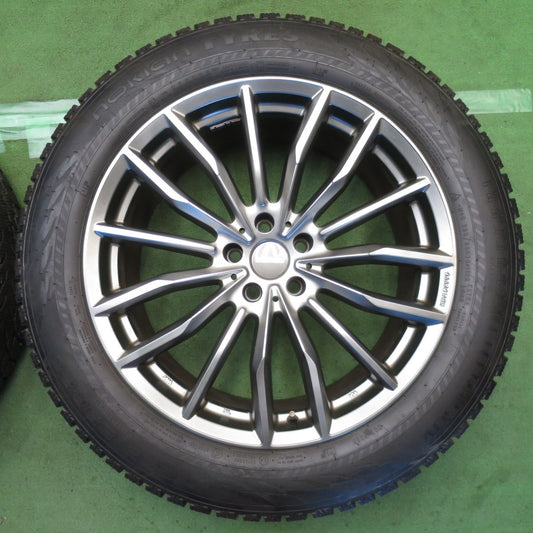 バリ溝！キレイ！9.5分◎BMW 等 MAK RAPP 255/55R20 スタッドレス ノキアン ハッカペリッタ R3 SUV マック ラップ 20インチ PCD112/5H◎6091901NJス