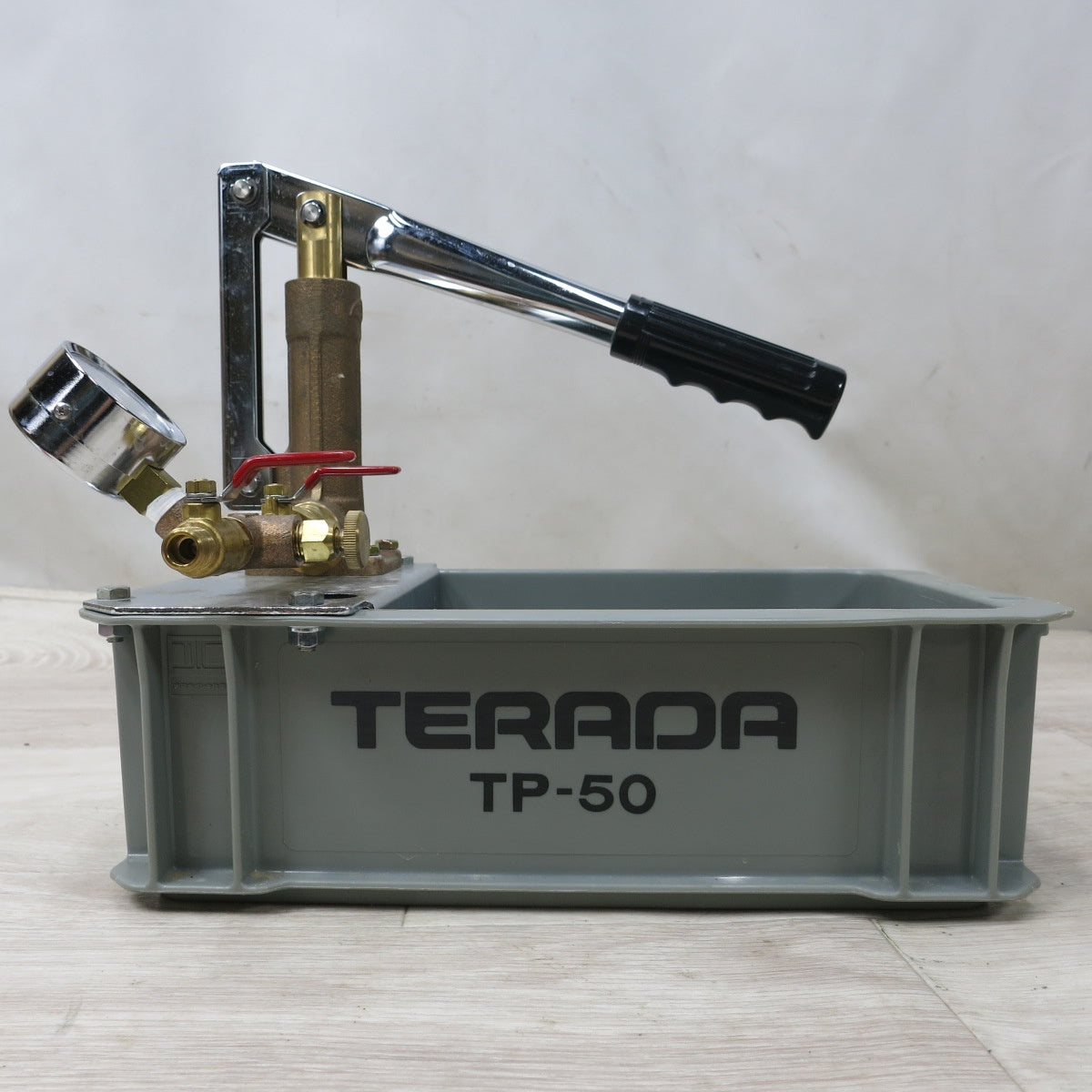 [送料無料] キレイ◆TERADA 手動 水圧 テスト ポンプ 加圧用 TP-50 検査 測定 水道 寺田ポンプ◆