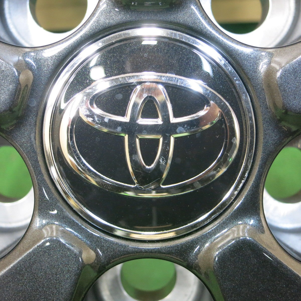 [送料無料] 新車外し★トヨタ カローラ ツーリング W×B 純正 ホイール 17インチ 17×7.5J PCD100/5H★5031102ナホ