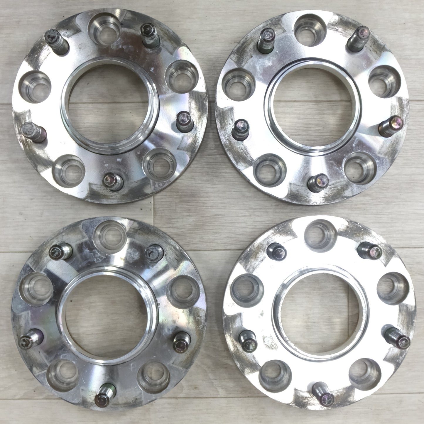 [送料無料] 2個セット◆協栄産業 ワイド トレッド ホイール スペーサー ハブ ユニット 5120W3-66 M12xP1.25 5H/114.3 厚み20mm ハブ径66mm◆