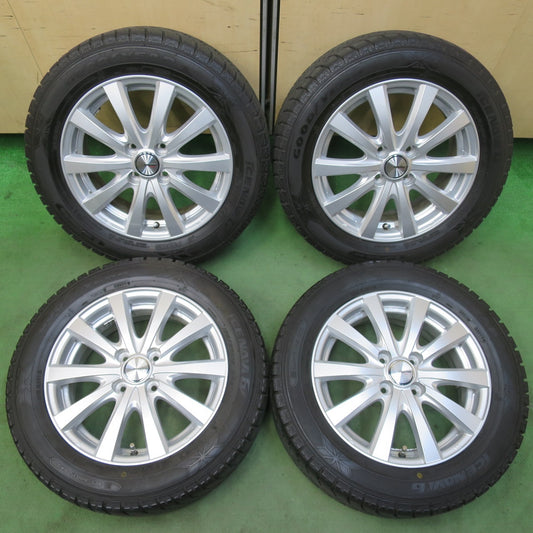 バリ溝！キレイ！ほぼ10分★スタッドレス 185/60R15 グッドイヤー アイスナビ6 ravrion RS01 ラブリオン 15インチ PCD100/4H★5121010イス