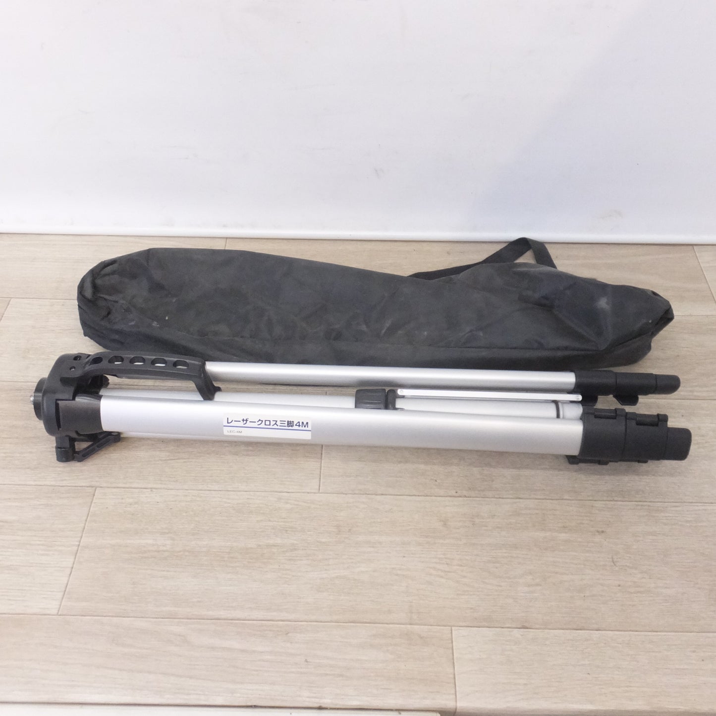 [送料無料] 現状品★ムラテックKDS レーザークロス三脚 4M LEC-4M★