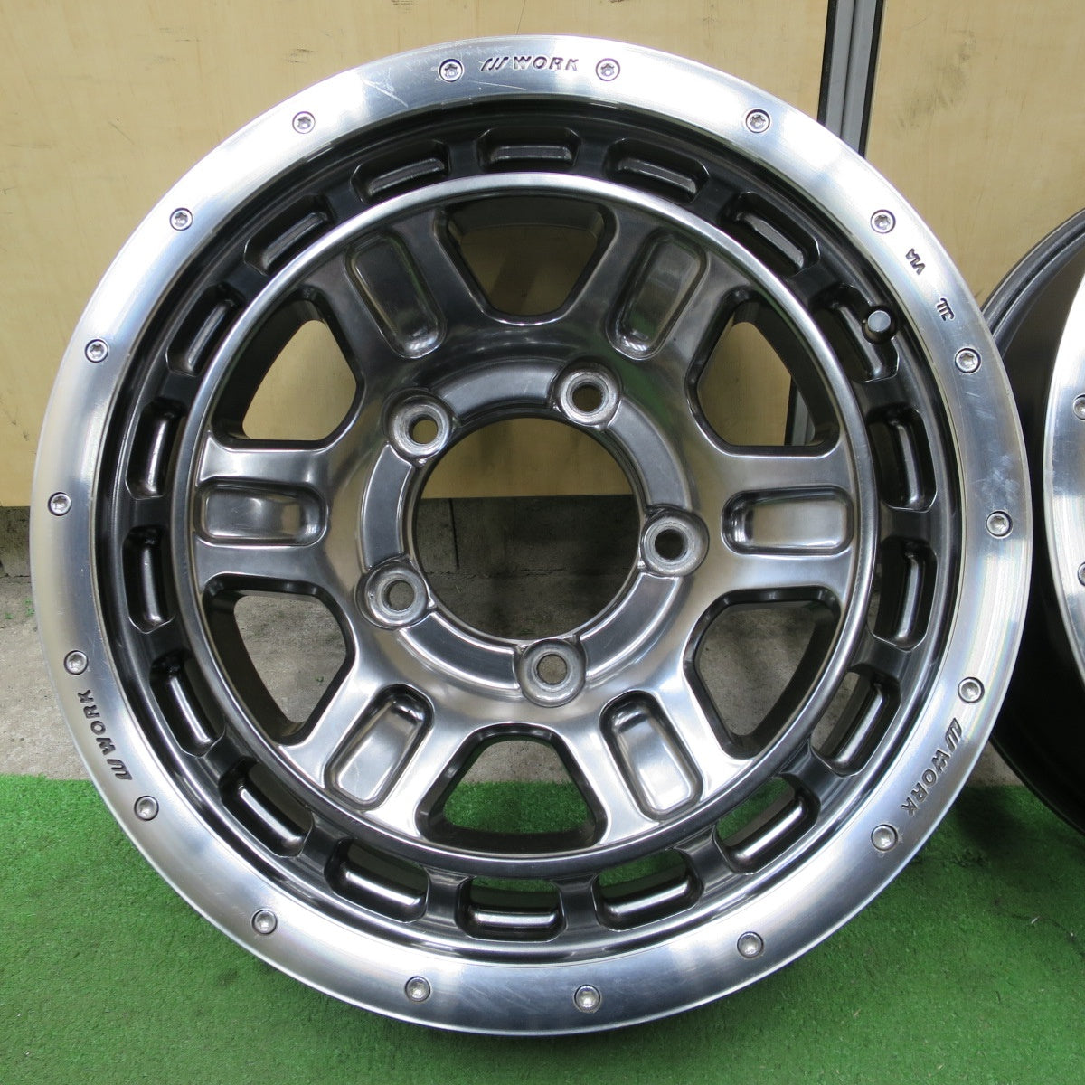 4本価格★WORK CRAG T-GRABIC II CG-TG2 16インチ ホイール ワーク 16×5.5J PCD139.7/5H★6032303NGホ