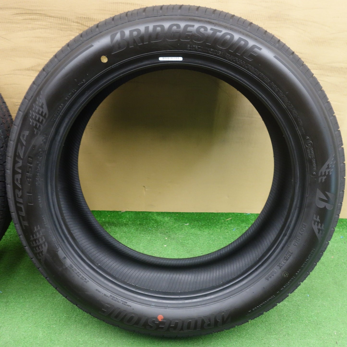 新車外し！26年◎235/50R19 ブリヂストン トランザ EL450 タイヤ 19インチ フォレスター ハリアー エクストレイル 等◎6080801KTノタ