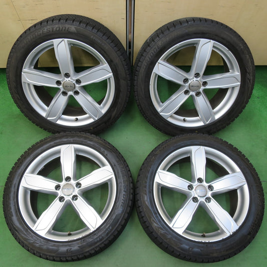 バリ溝！9.5分★アウディ 等 MAK STADT 245/45R18 スタッドレス ブリヂストン ブリザック VRX2 シュタッド 18インチ PCD112/5H★5042403イス