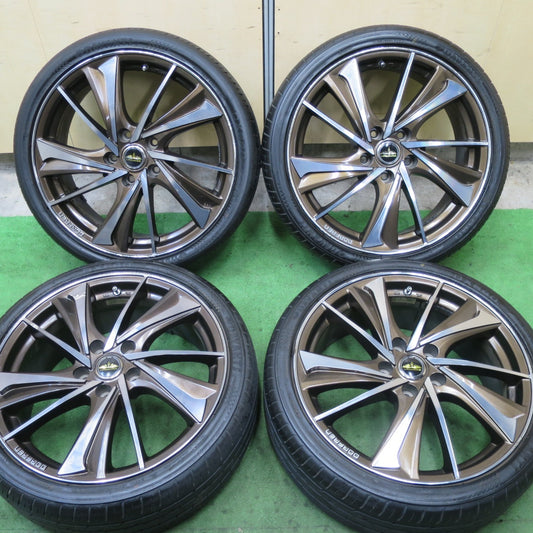 バリ溝！21年！8.5分★215/40R18 ダヴァンティ DX640 DORFREN LFM606 ドルフレン 18インチ PCD114.3/5H★5090701TTノ