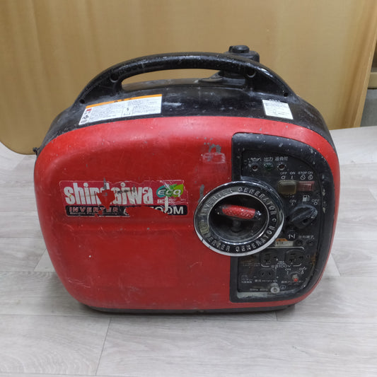 [送料無料] ◆新ダイワ ガソリン エンジン インバーター 発電機 100V iEG1600M-Y 1.6kVA 防音型 やまびこ shindaiwa◆