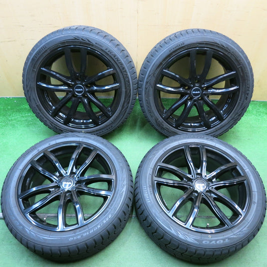 バリ溝！9.5分◎BMW 等 MAK FAHR 225/50R18 スタッドレス トーヨー ウインター トランパス TX ファー 18インチ PCD112/5H◎6071906HAス