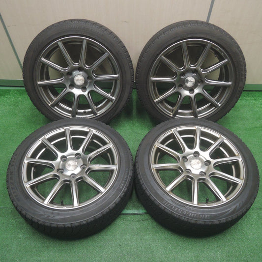4本価格★スタッドレス BMW等 225/45R17 ECO FORME エコフォルム ブリヂストン ブリザック VRX 17インチ PCD120/5H★3092205SYス