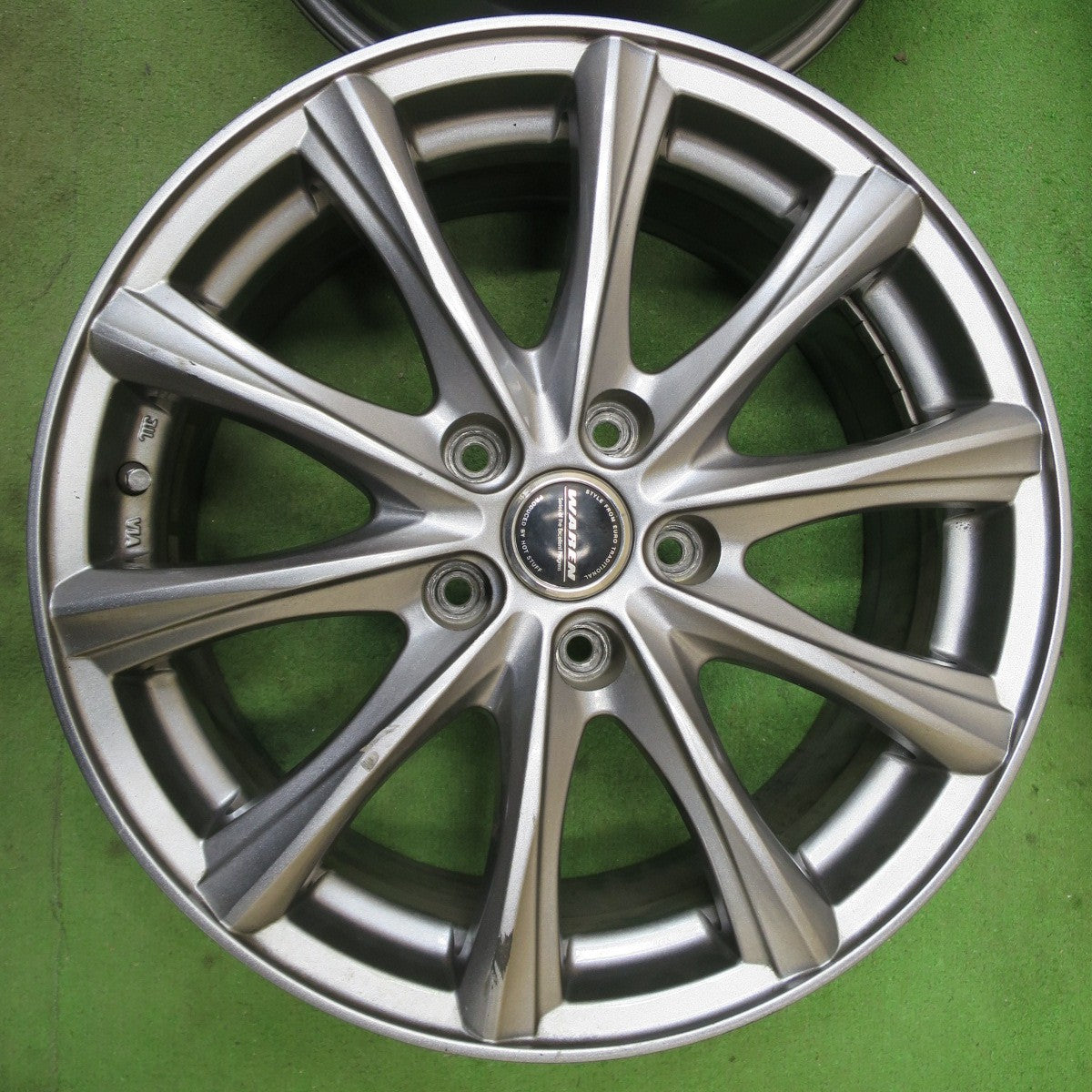 4本価格★WAREN HOT STUFF 17インチ ホイール ヴァーレン ホット スタッフ 17×7J PCD114.3/5H★6040103NGホ