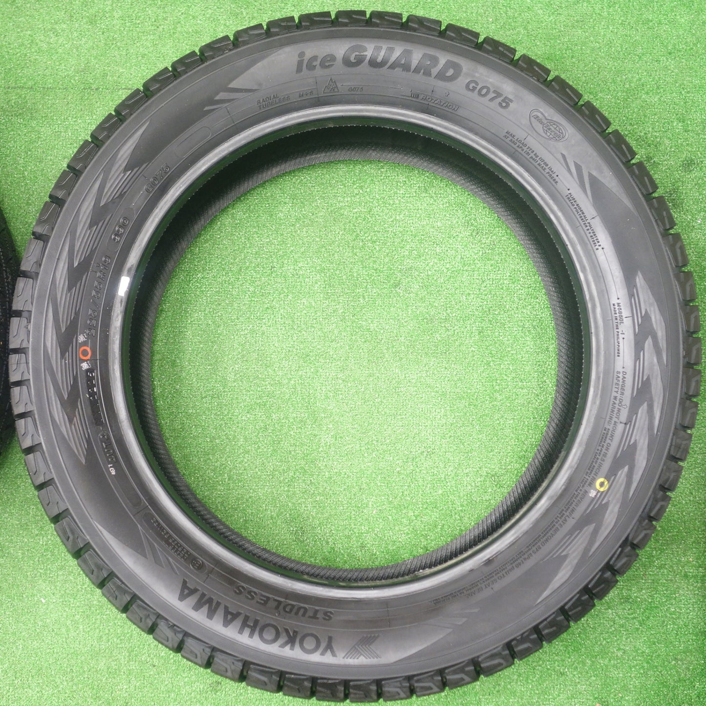 未使用！25年★スタッドレス 225/55R19 ヨコハマ アイスガード G075 タイヤ 19インチ 40系 アルファード ヴェルファイア CX-8 CX-5 等★6011202KTスタ