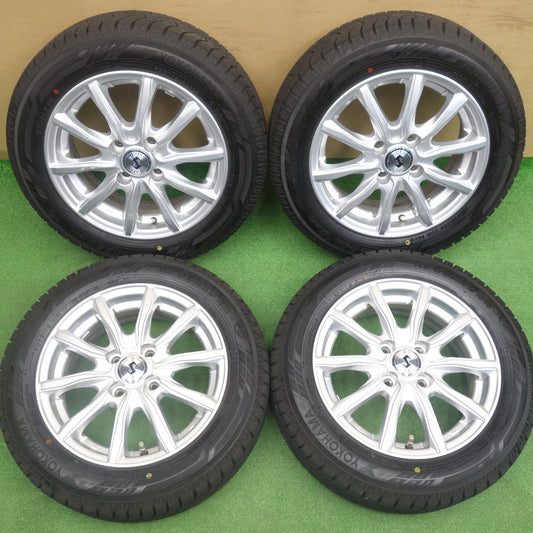 ほぼ未使用！22年！キレイ★スタッドレス 165/65R14 ヨコハマ アイスガード iG60 社外 アルミ 14インチ PCD100/4H★6040903KTス
