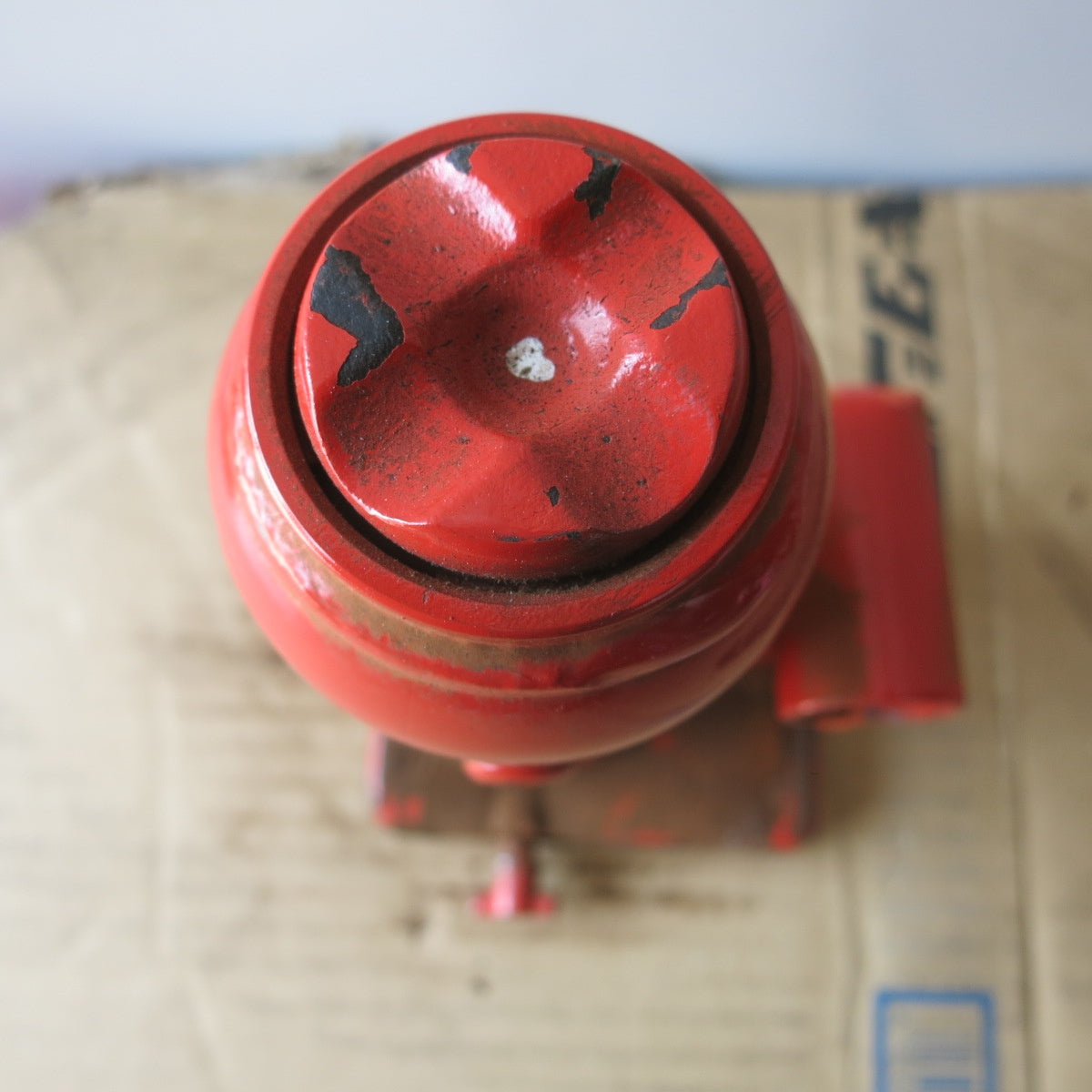 [送料無料] ◆マサダ 油圧 ジャッキ NF-5IF 工具 5TON 5ton 5トン 5000kg 油圧式 オイル だるま ダルマ 車載 自動車 点検 整備①◆