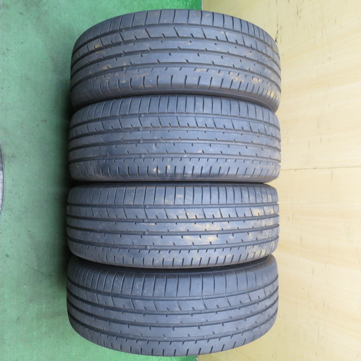 バリ溝！23年！キレイ！9.5分★トヨタ 80系 ハリアー Zグレード 純正 225/55R19 トーヨー プロクセス R46A 19インチ PCD114.3/5H★5072102NJノ