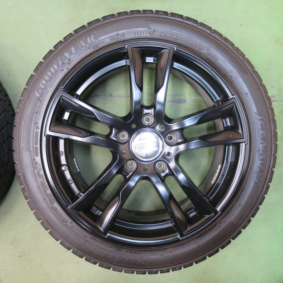 4本価格★BMW 等 KELLENERS Sport 225/45R17 スタッドレス グッドイヤー アイスナビ7 ケレナーズ スポーツ 17インチ PCD120/5H★5111902TTス