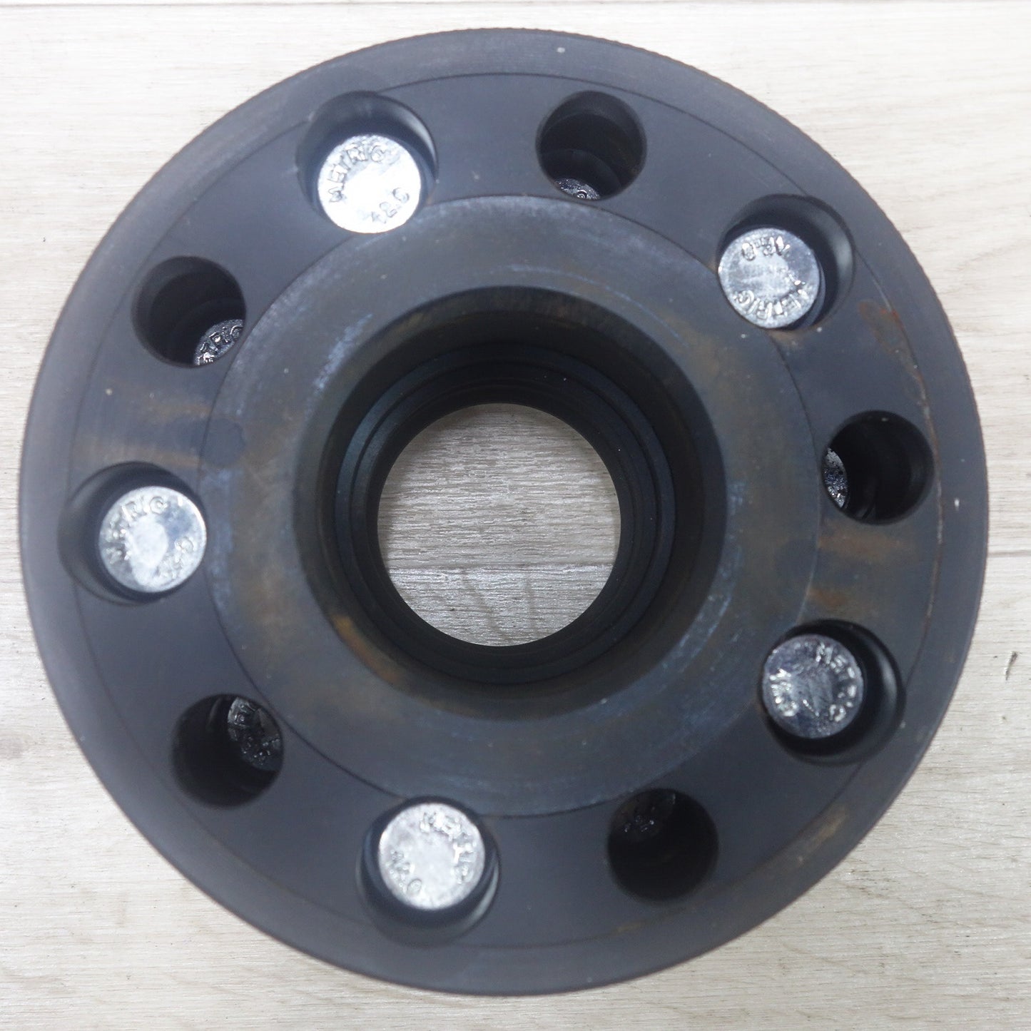 [送料無料] 2枚セット◆HELIX AUTO ワイド トレッド スペーサー PCD114.3/5H CB60.1-30mm P1.5 Φ60 ホイール スペーサー マットブラック◆