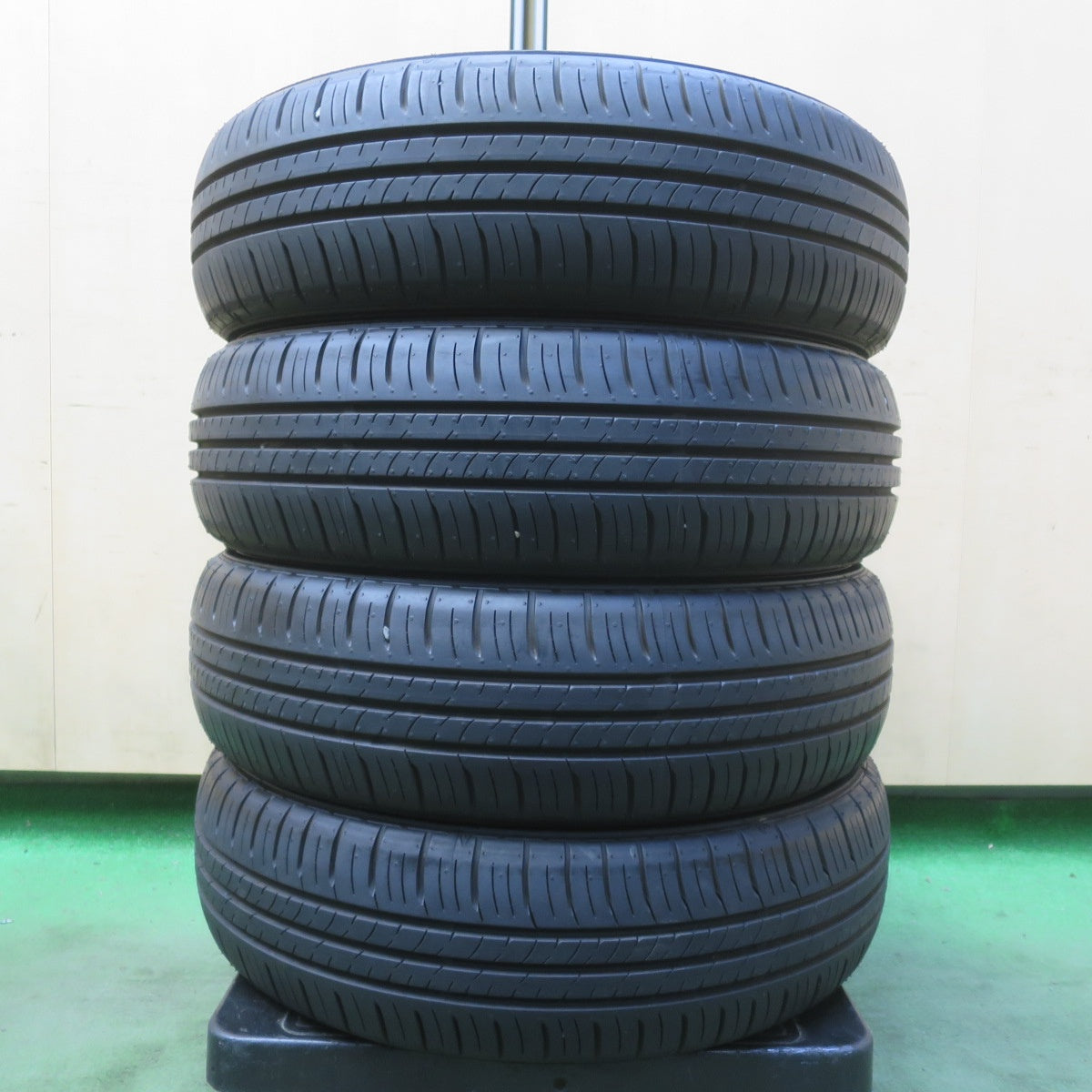 新車外し！26年◎165/60R15 ダンロップ エナセーブ EC300+ タイヤ 15インチ ハスラー デリカミニ キャスト フレアクロスオーバー 等◎6083108イノタ
