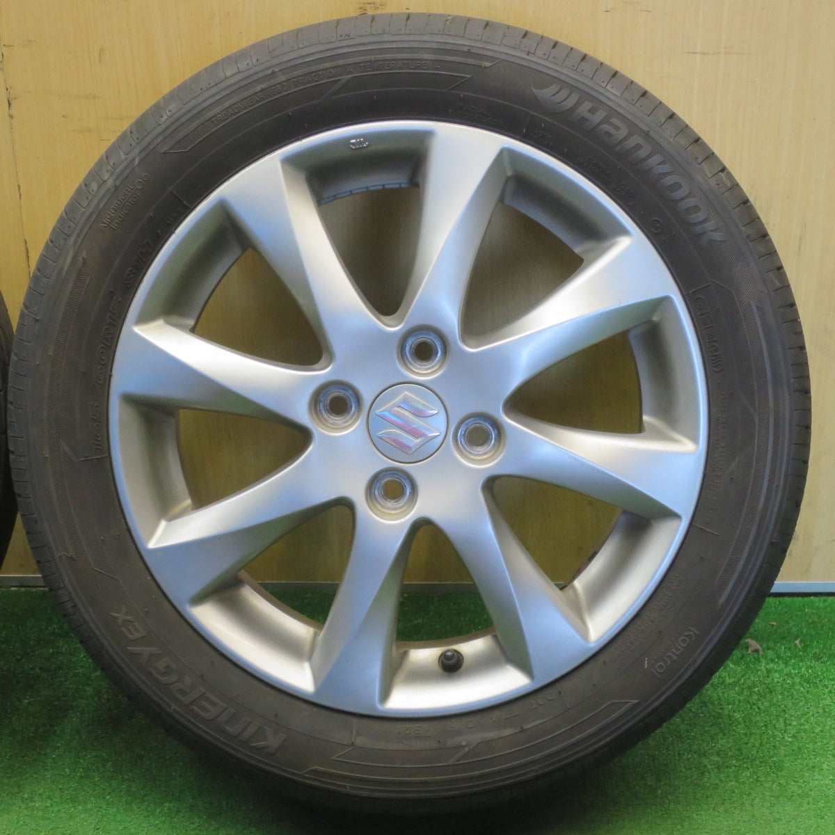 4本価格★スズキ MA15S ソリオ 純正 165/60R15 ハンコック キナジー EX 15インチ PCD100/4H★6051004NJノ