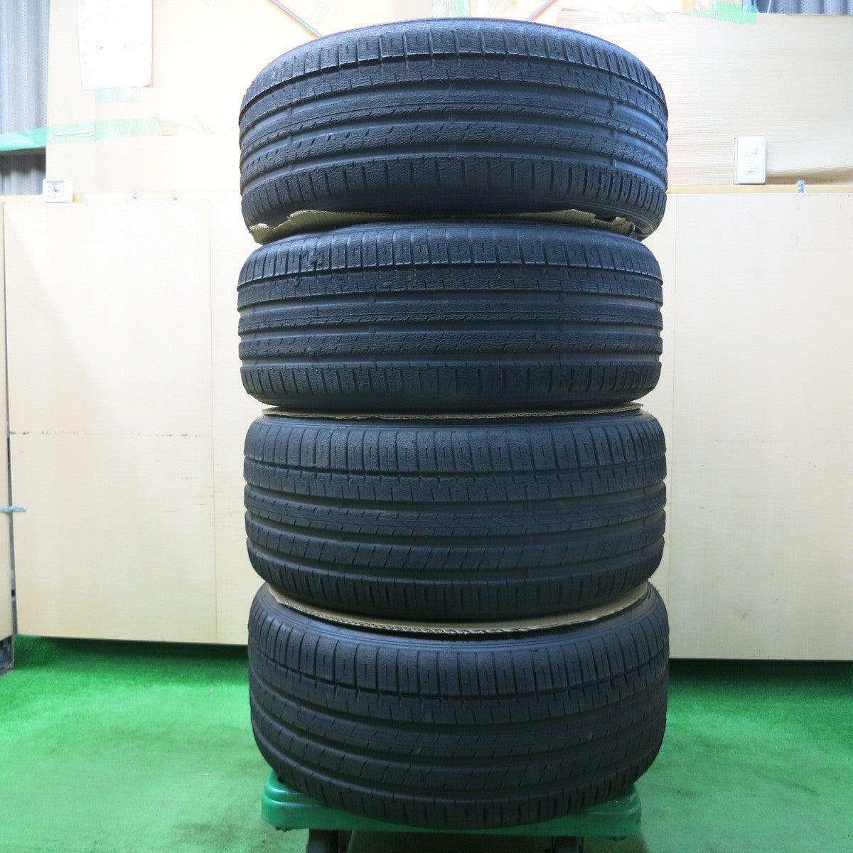 *送料無料* キレイ！センサー付★レクサス等 RAYS gram LIGHTS GL-57FXZ 245/45R20 275/40R20 ファルケン FK510 レイズ PCD120/5H★4031508イノ