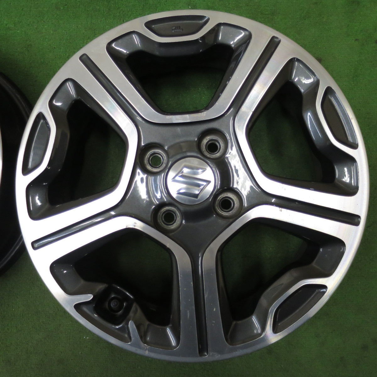 4本価格★スズキ ハスラー 純正 ホイール 15インチ 15×4.5J PCD100/4H★6041502NGホ