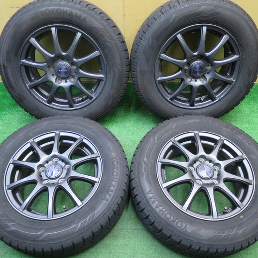バリ溝！23年！キレイ！9.5分以上★スタッドレス 195/65R15 ヨコハマ アイスガード iG60 VELVA CHARGE ヴェルヴァ 15インチ PCD114.3/5H★5111806NJス