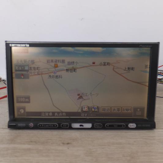 [送料無料] ★カロッツェリア carrozzeria AV一体型HDDナビゲーション 楽ナビ AVIC-HRZ009G(4★