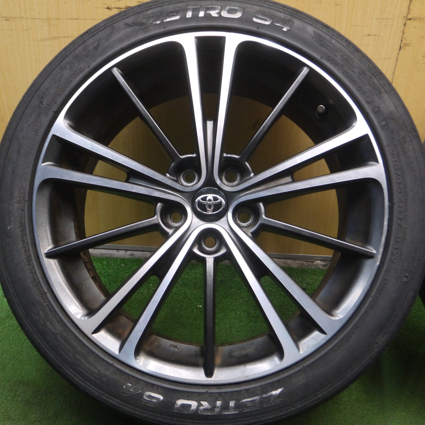 *送料無料* 4本価格★トヨタ 86 スバル BRZ 純正 215/45R17 ゼトロ S4 ヨコハマ BluEarth-A 17インチ PCD100/5H★4052207Hノ