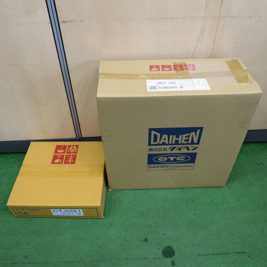 未使用◆ダイヘン デジタル エアー プラズマ DCT-35C トーチ CT-0351 コンプレッサ 内蔵 タイプ ポータブル 切断機 解体 200V DAIHEN◆