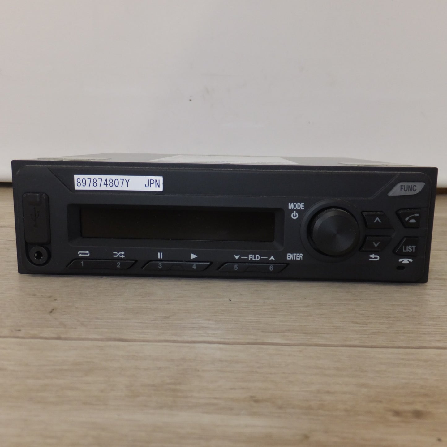 [送料無料] 新車外し★デンソーテン製 いすゞ ISUZU 純正 カーオーディオ 897874 8071★