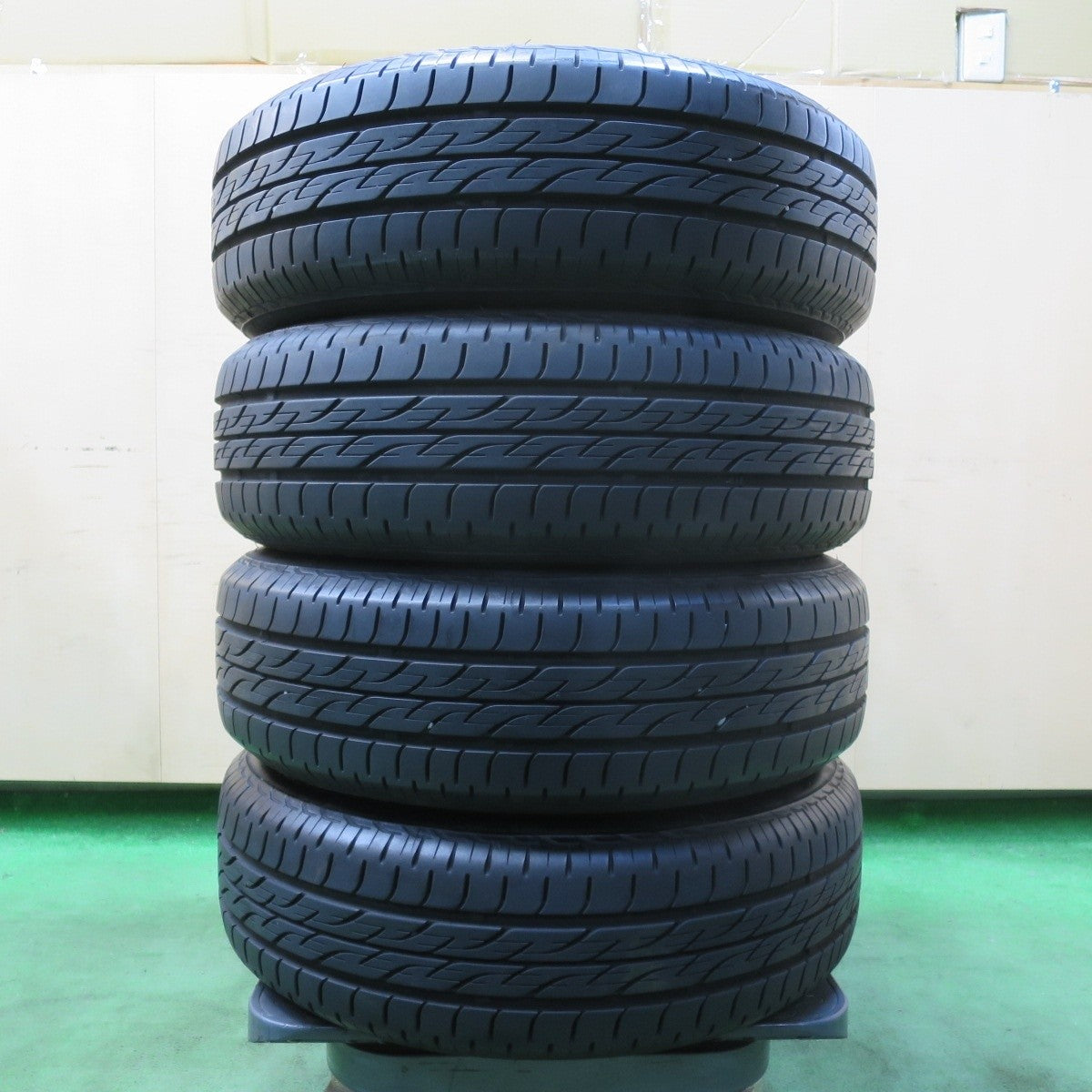 バリ溝 21年 ほぼ10分★トヨタ タンク ルーミー 純正 165/65R14 ブリヂストン ネクストリー エコピア PCD100/4H★5012002イノ