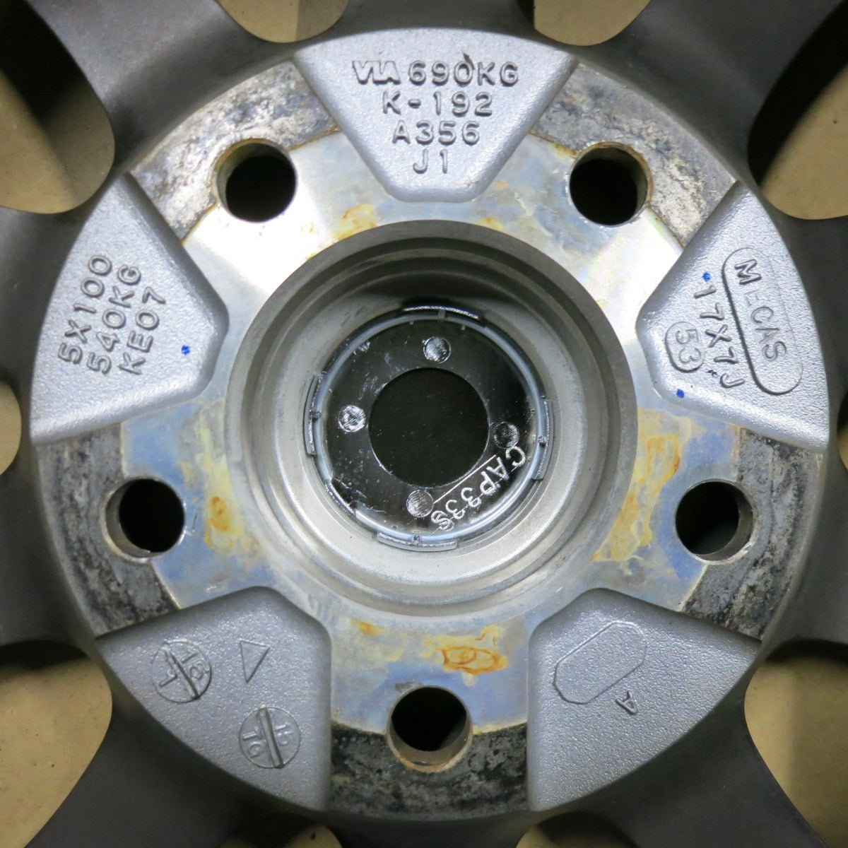 J0072 中古 ENKEI Creative Direction ホイール 17インチ 7J +48 PCD:114.3 5穴 4本 セット 送料一律6，000円 Yahoo!オークション -「enkei creative direction」の落札相場・落札価格