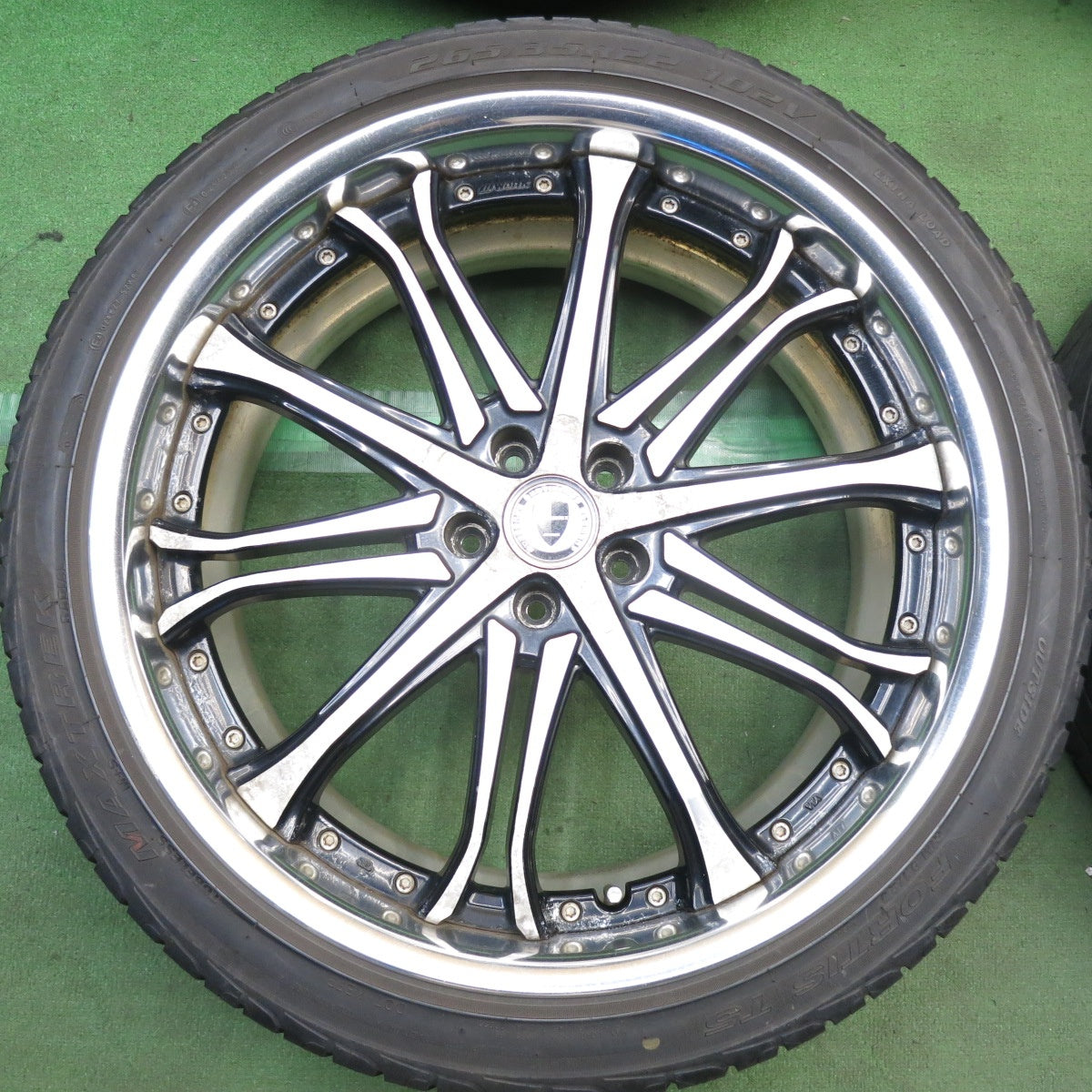4本価格！23年◎WORK SCHWERT SC6 265/35R22 マックストレック FORTIS T5 ワーク シュバート シュヴァート 22インチ PCD114.3/5H◎6101003HAノ