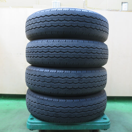 バリ溝！25年！9分★195/80R15 107/105S ブリヂストン エコピア RD613 タイヤ 15インチ ハイエース キャラバン 等★5121001イノタ