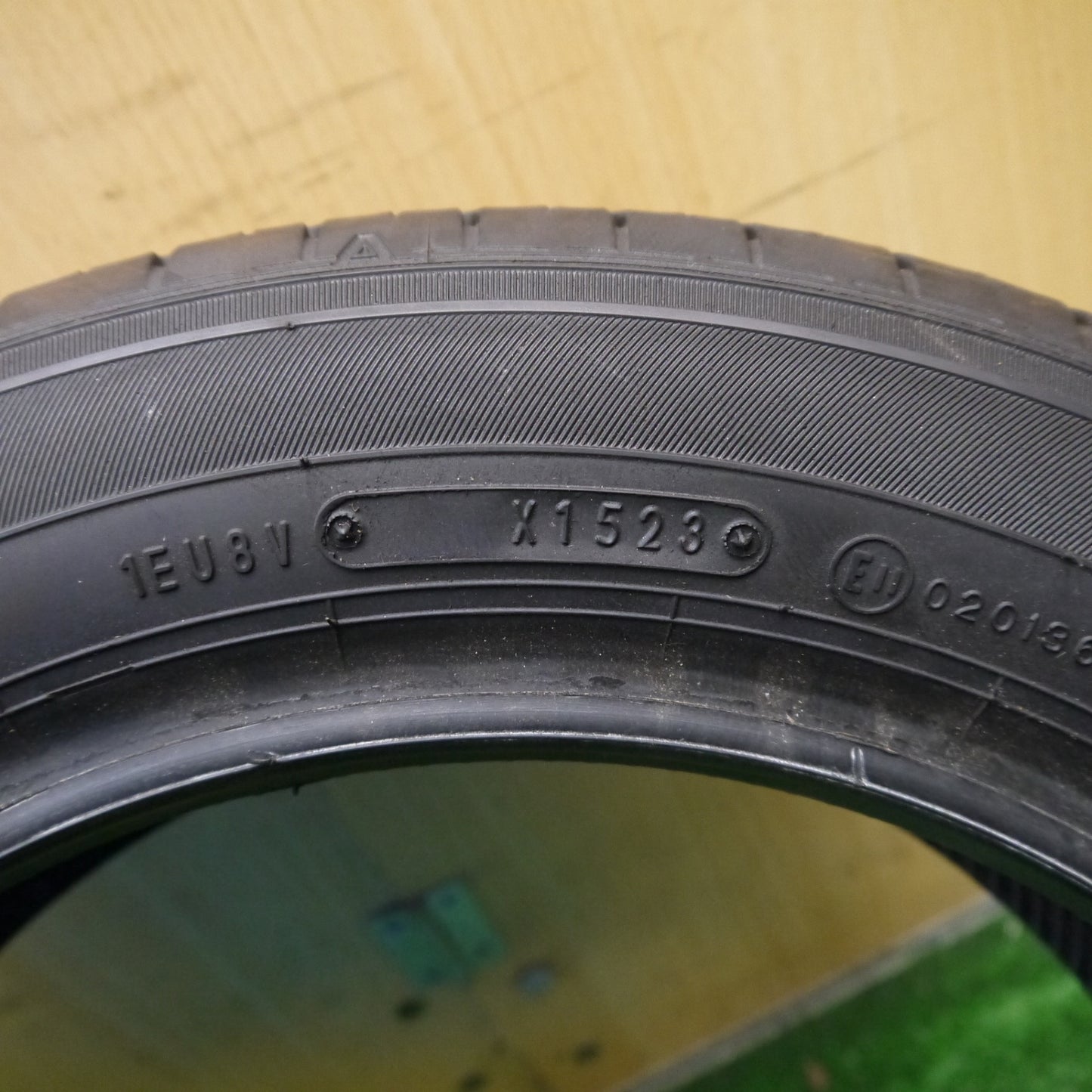 バリ溝！23年！8.5分！1本★155/65R14 ダンロップ エナセーブ EC300+ タイヤ 14インチ N-BOX ワゴンR タント ウェイク ムーヴ 等★6031703Hノタ