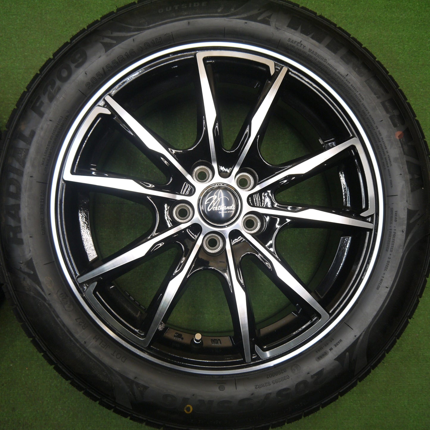 未使用★インプレッサ 等 205/55R16 ミネルバ ラジアル F209 Verthandi ヴェルザンディ ヴェルサンディ 16インチ PCD100/5H★6010710Hノ