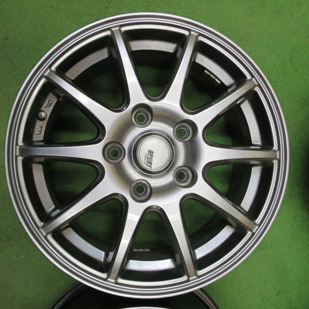 キレイ★SPORT ABELIA 15インチ ホイール スポルト アベリア 15×6J PCD114.3/5H★6040101NGホ