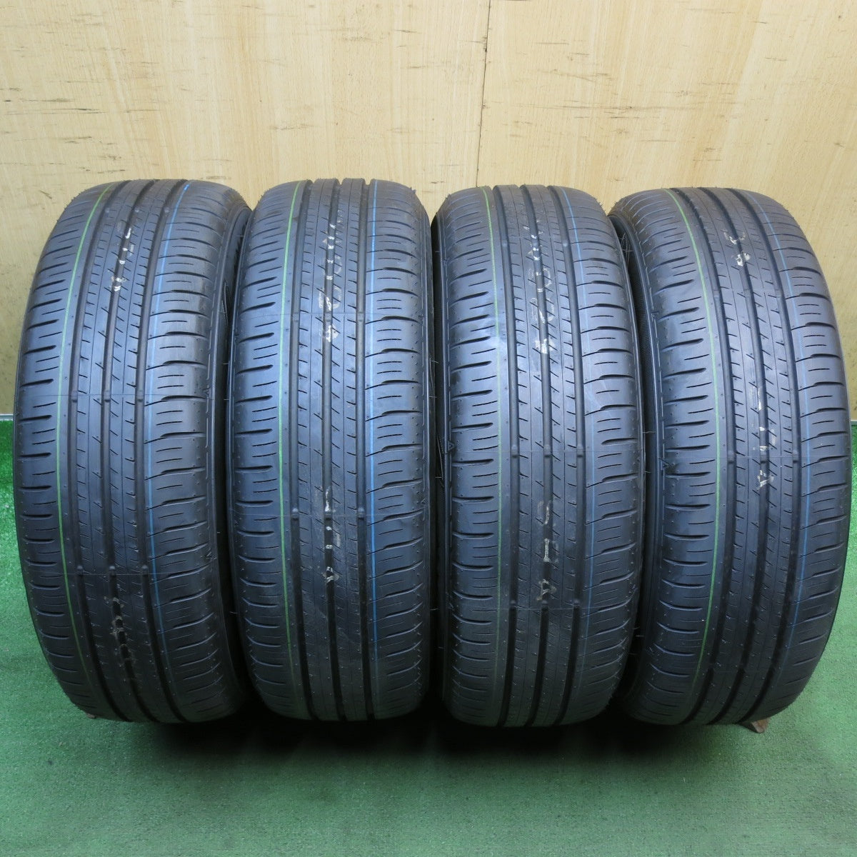 新車外し！26年◎トヨタ 90系 ノア ヴォクシー S-G 純正 ENKEI 205/60R16 ダンロップ エナセーブ EC300+ 16インチ エンケイ PCD114.3/5H◎6083103KKノ
