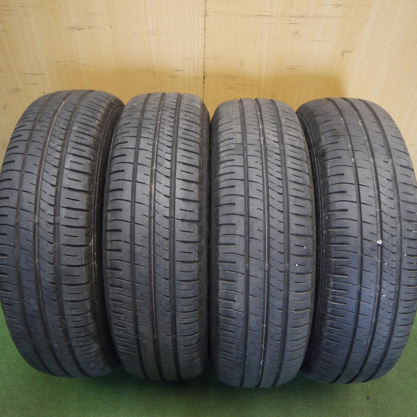 4本価格！22年★スバル サンバー ディアス ワゴン 純正 165/70R13 ダンロップ エナセーブ EC204 13インチ PCD100/4H★6052002Hノ